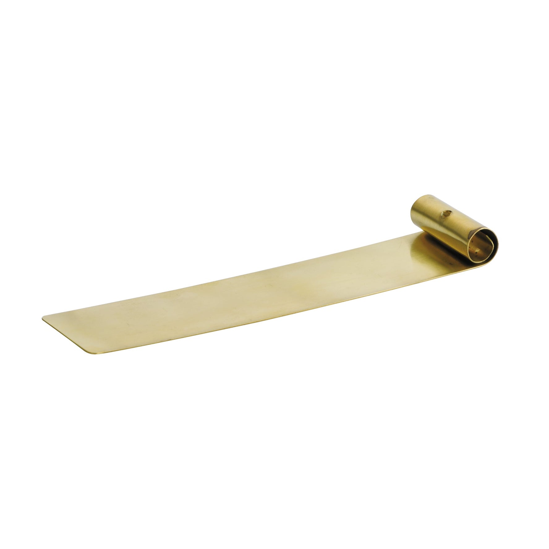 Kousaido Brass Long Incense Tray Plain (OSK-04)
