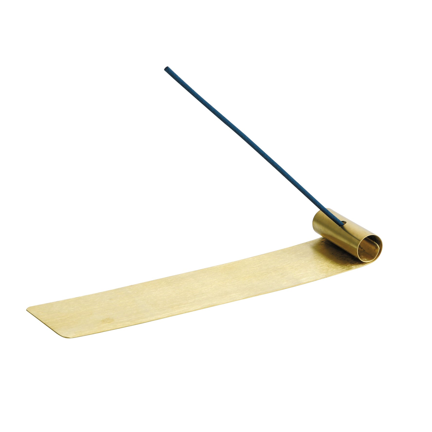 Kousaido Brass Long Incense Tray Patterned (OSK-05)