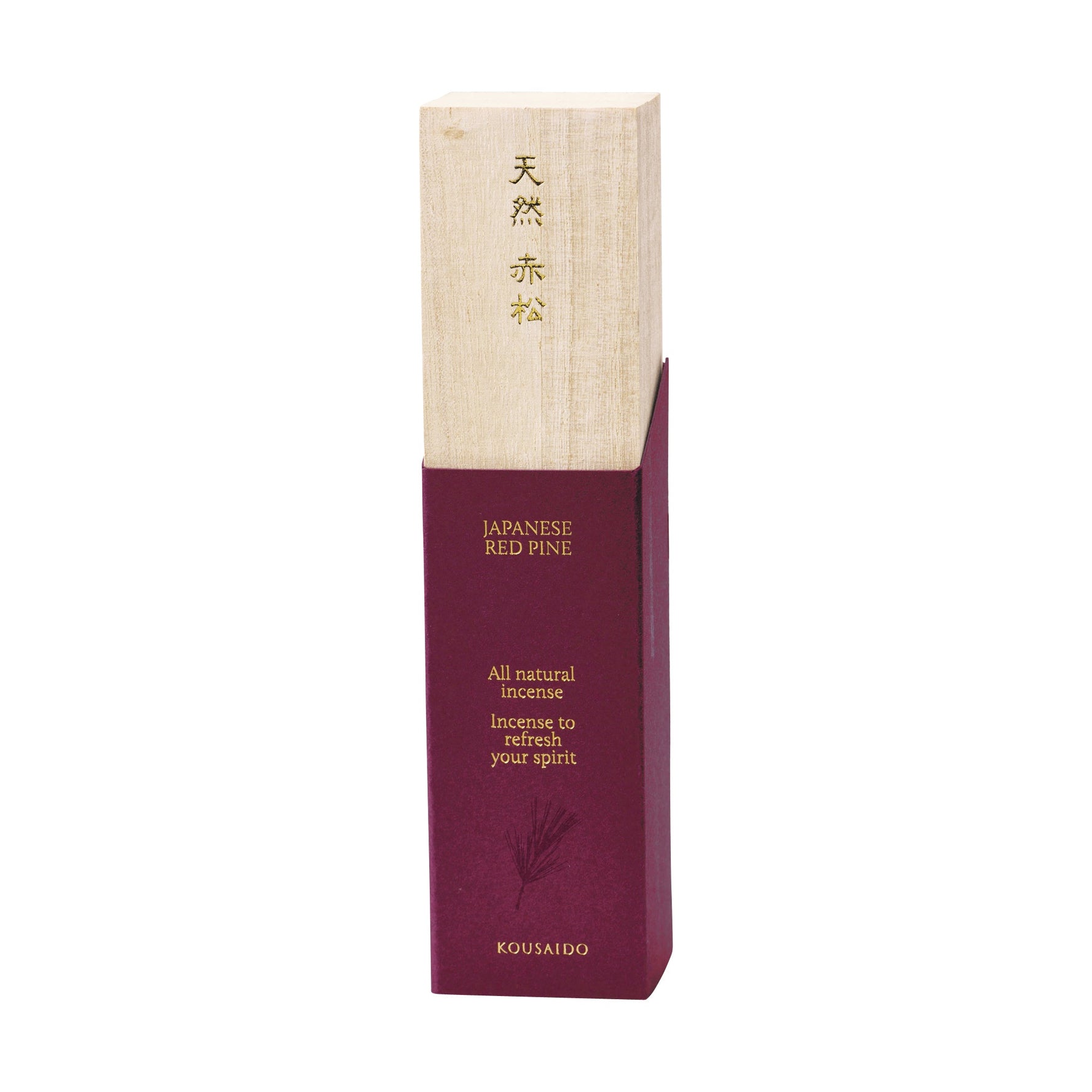 Kousaido Tennen All Natural Incense Red Pine (PRE-05)