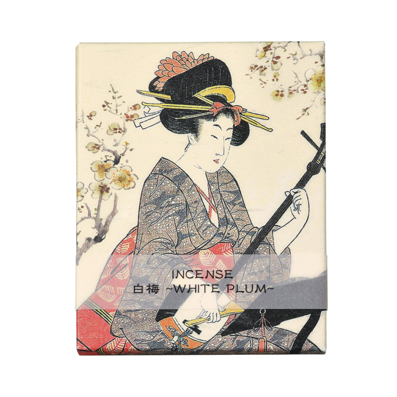 Kousaido Nihonga Incense Bijin-ga White Plum (UBI-05)