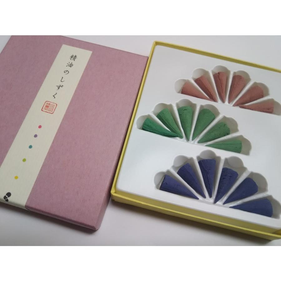 Awaji Baikundo Essential Oil Drops Relora Assorted 3 types 6 cones each (148)