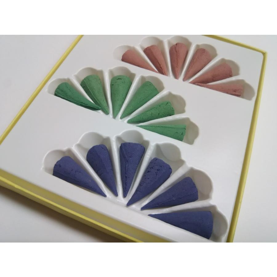 Awaji Baikundo Essential Oil Drops Relora Assorted 3 types 6 cones each (148)