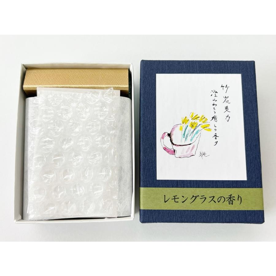 Awaji Baikundo Bamboo Charcoal Refresh Incense Lemongrass Mini Stick 55g (152)