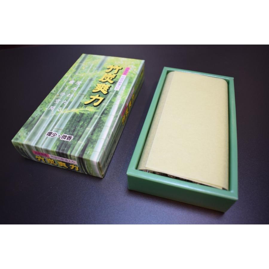 Awaji Baikundo Bamboo Charcoal Refresh Incense Low Scent 95g (250)