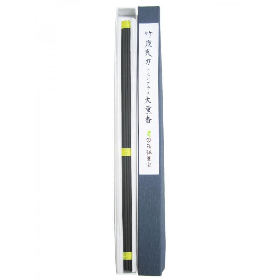 Awaji Baikundo Bamboo Charcoal Refresh Incense Lemongrass Daikunkoh 120g (707)