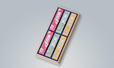 Okuno Seimeido Waka 3-Scents Assortment in Paulownia Box (20-2)