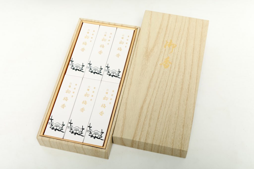 Baikundo Byakudan Hatsukobai 6 Small Boxes (Paper Box Set) (165)