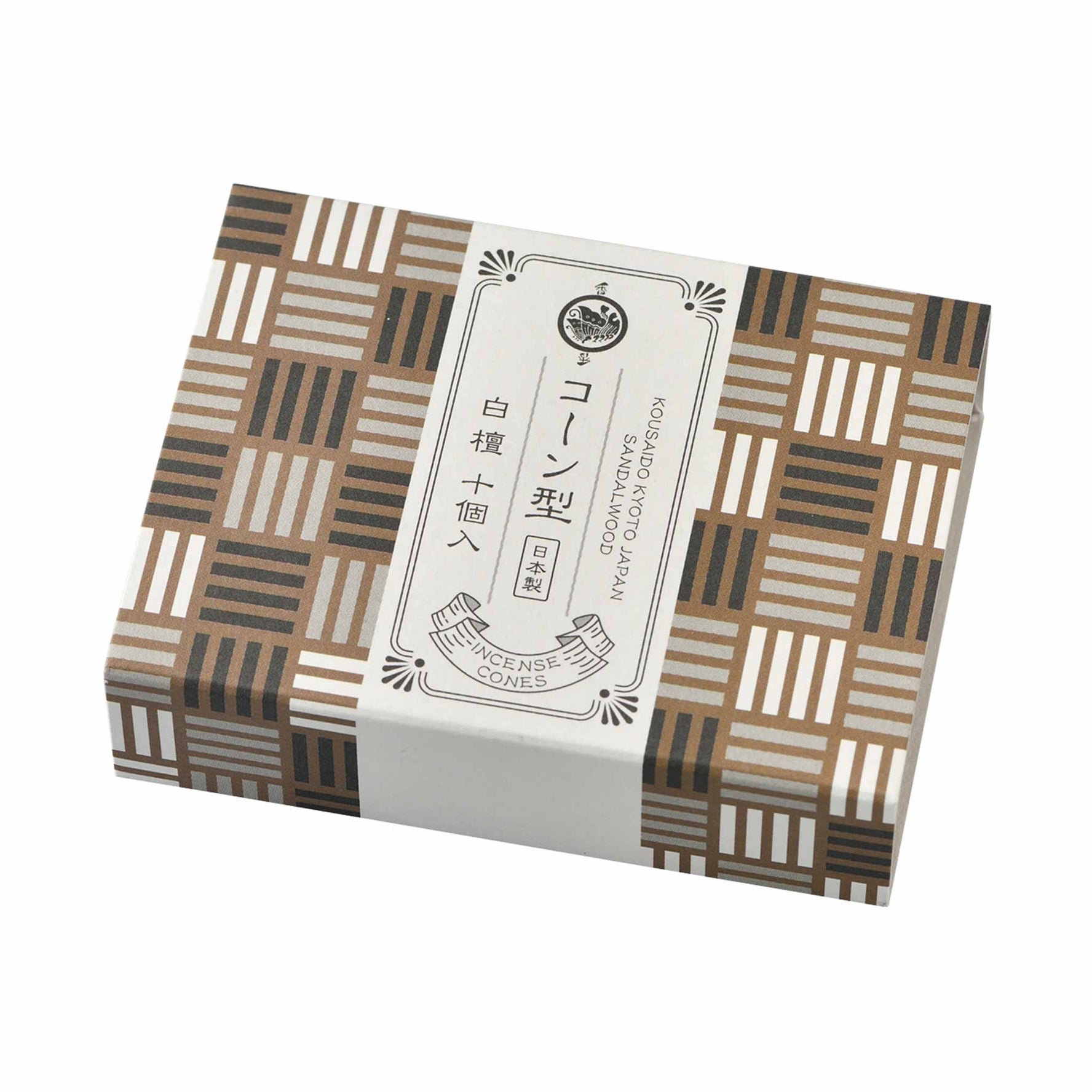 Kousaido Sandalwood 10 cones with Incense Holder (CON-01)