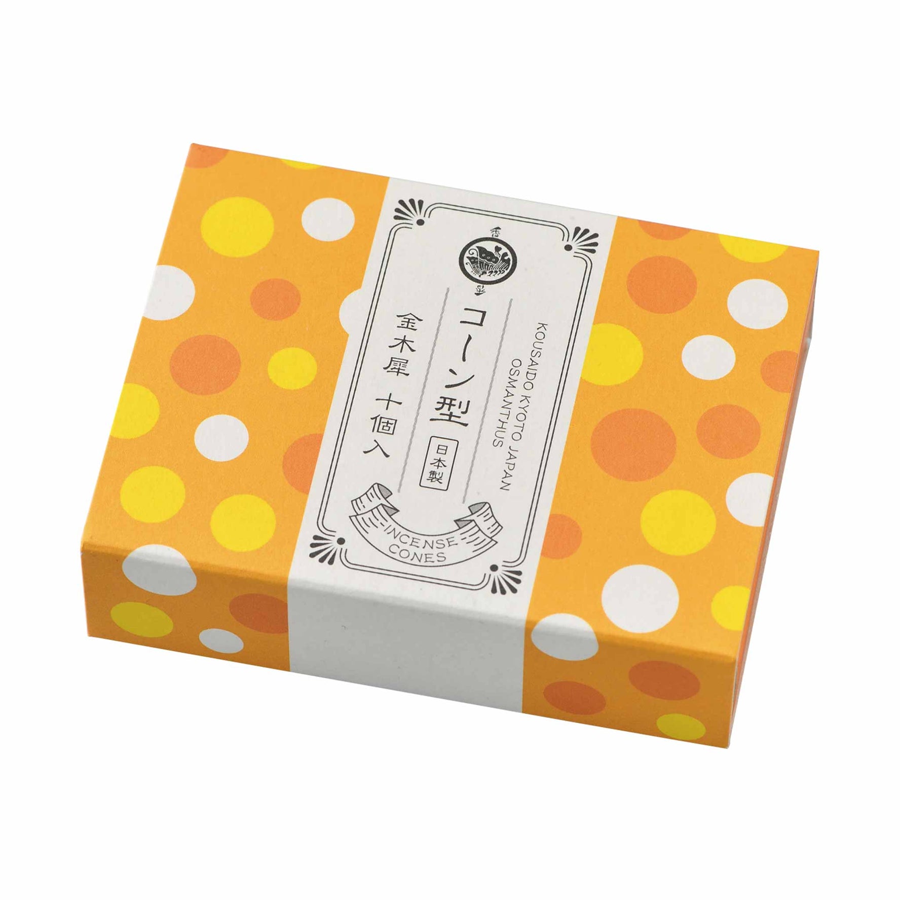 Osmanthus 10 cones with Incense Holder (CON-03)