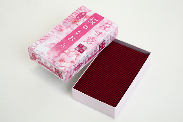 Baikundo Low-Smoke Incense Hana Kanro Cherry Blossom 100g (430003)