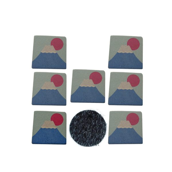 Kunjudo Printed Inko "Fuji-yama" 7 pieces (1031)