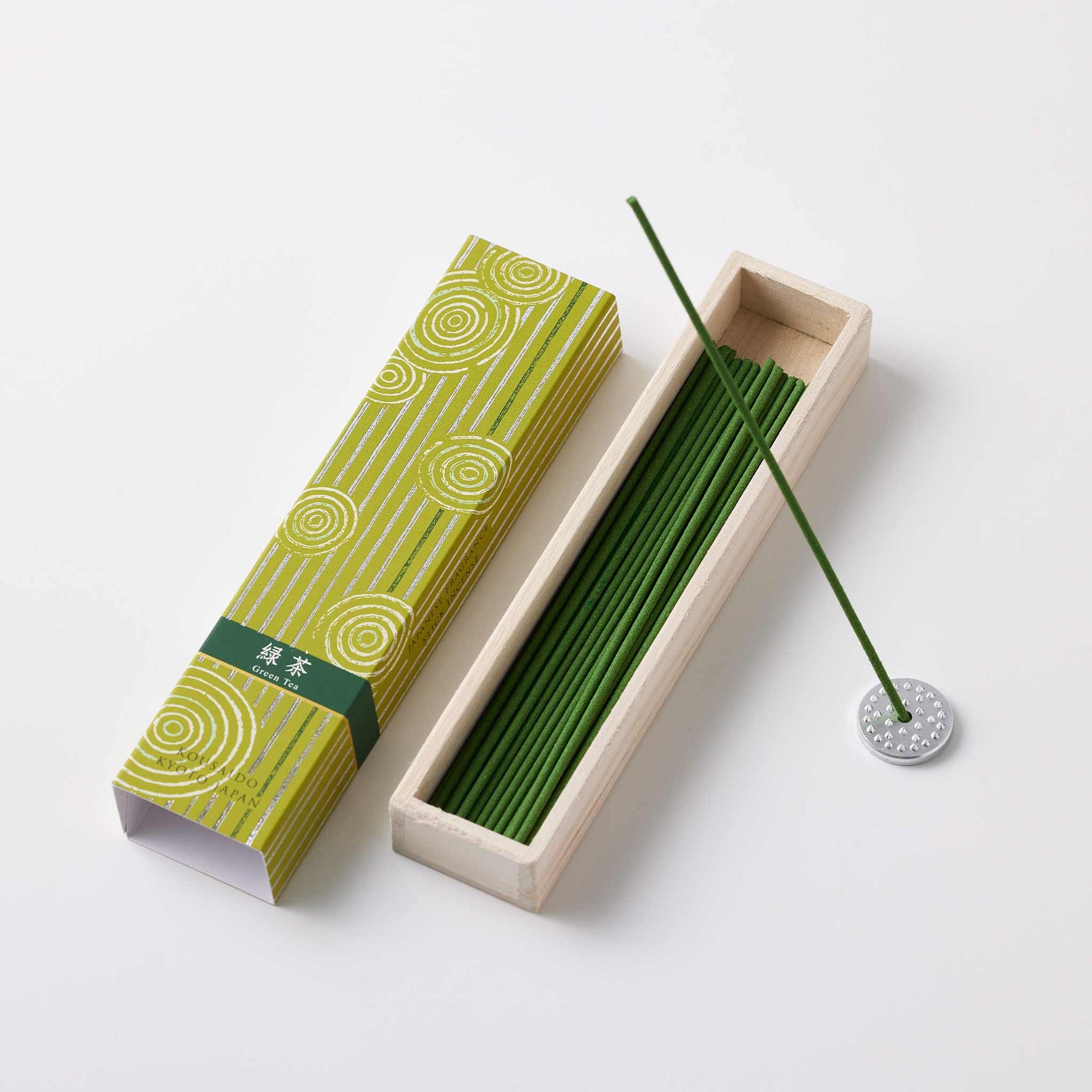 Kousaido Hyakurakukou Green Tea 40 sticks (HYA-12)