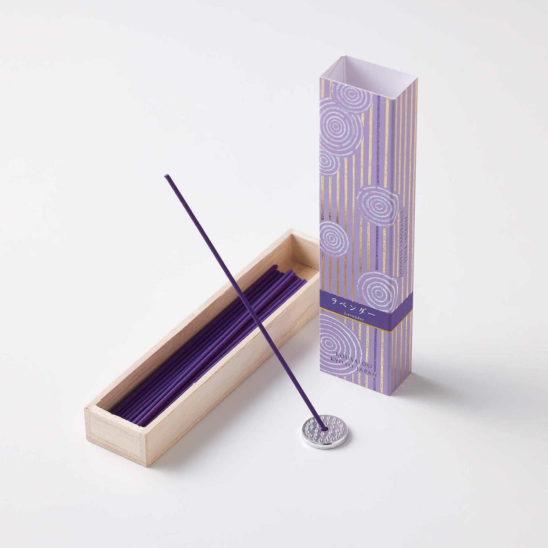 Kousaido Hyakurakukou Lavender 40 sticks (HYA-06)