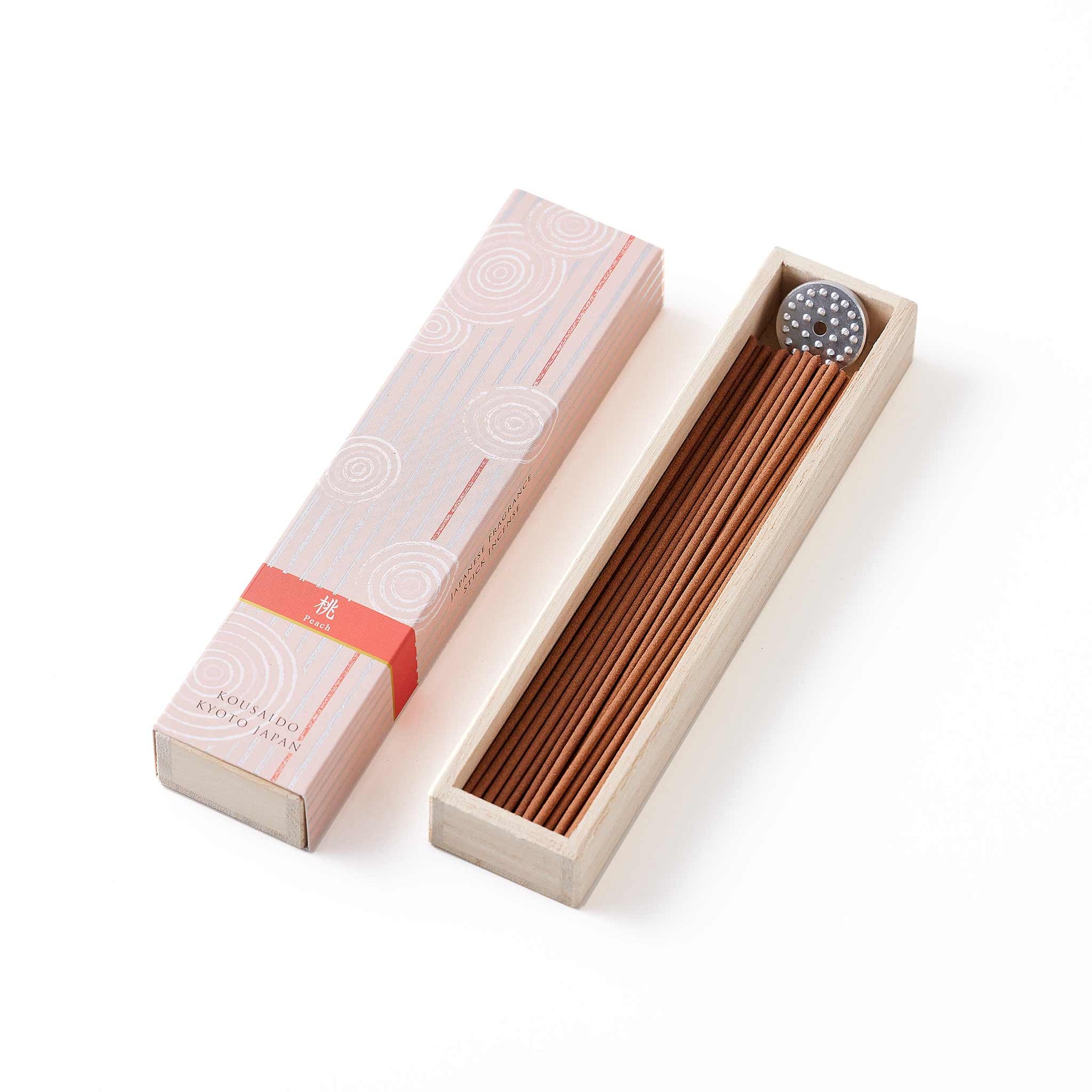Kousaido Hyakurakukou Peach 40 sticks (HYA-17)