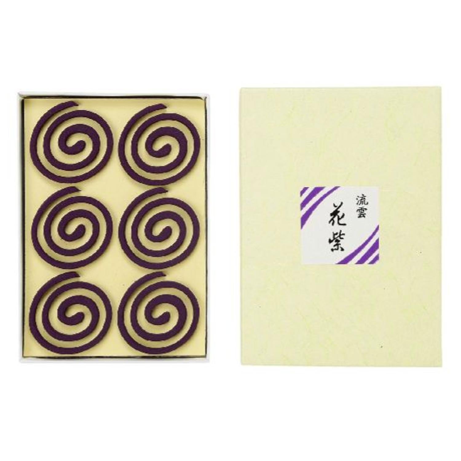Minorien Ryu-un Hanamurasaki (Violet) Coil (Small) (#190042)