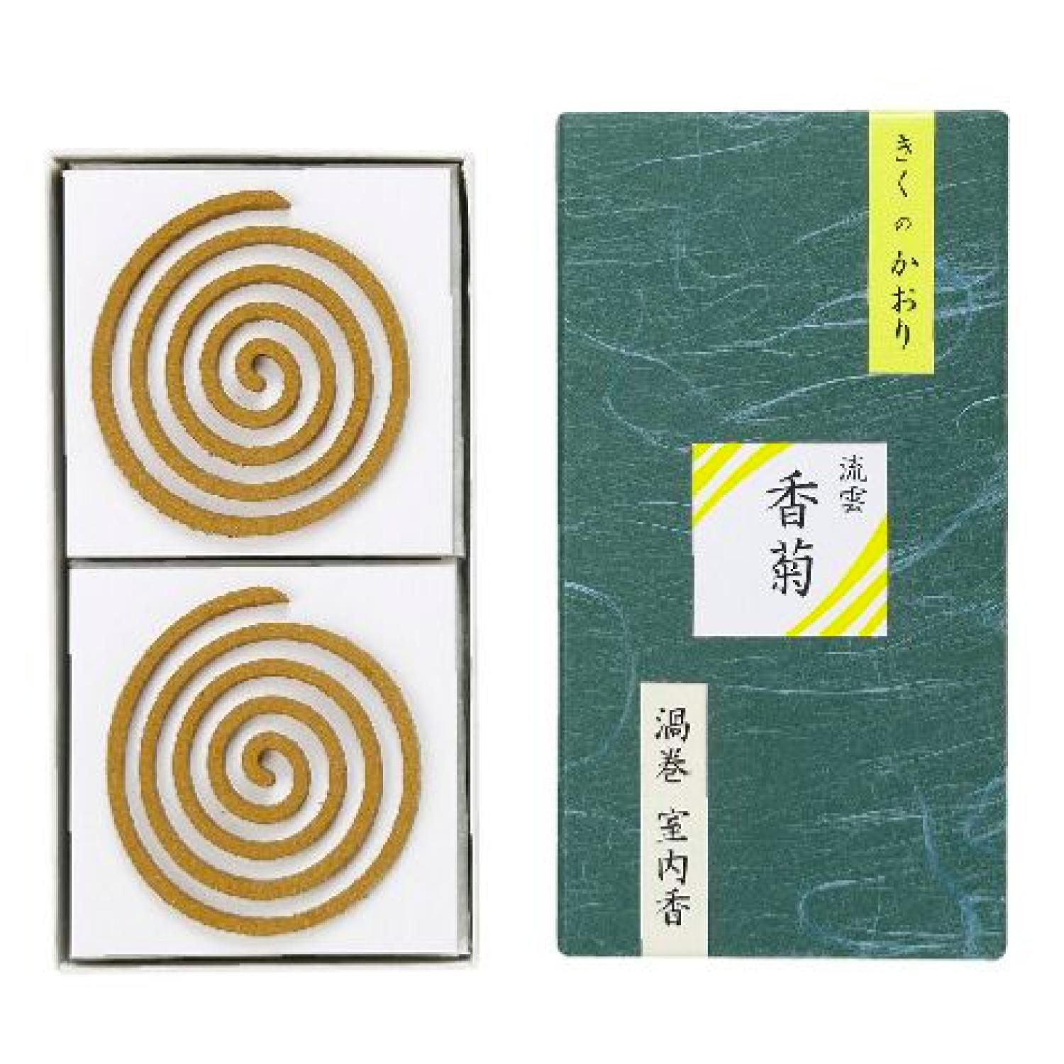 Minorien Ryu-un Kogiku (Chrysanthemum) Coil (#190025, #190037)