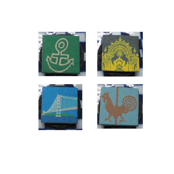 Kunjudo Printed Inko "Kobe" 7 pieces (1039)