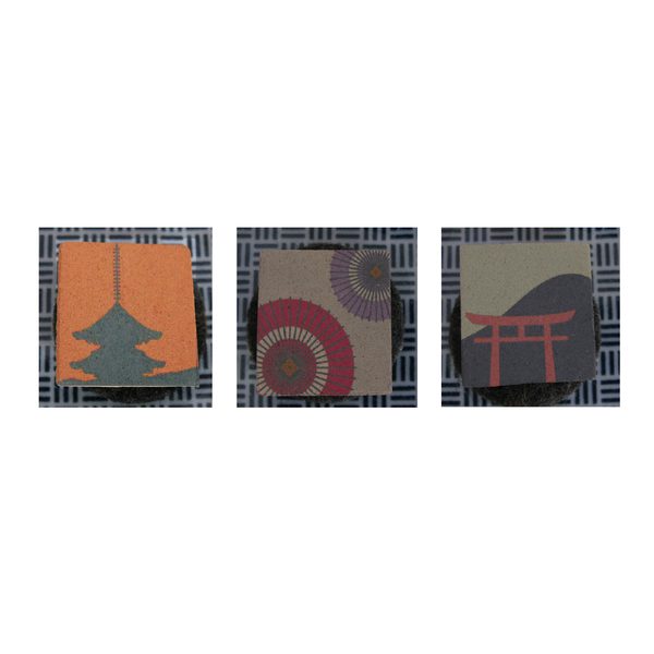Kunjudo Printed Inko "Koto-no-fuzei" 7 pieces (1032)