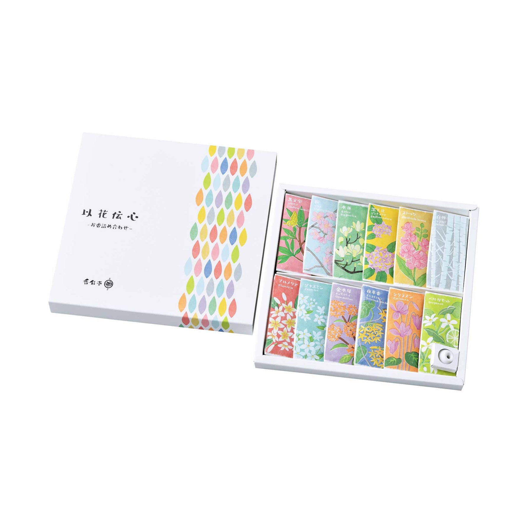 Kousaido Ika-Denshin Assortment 12 types 6 sticks each (OHN-91)