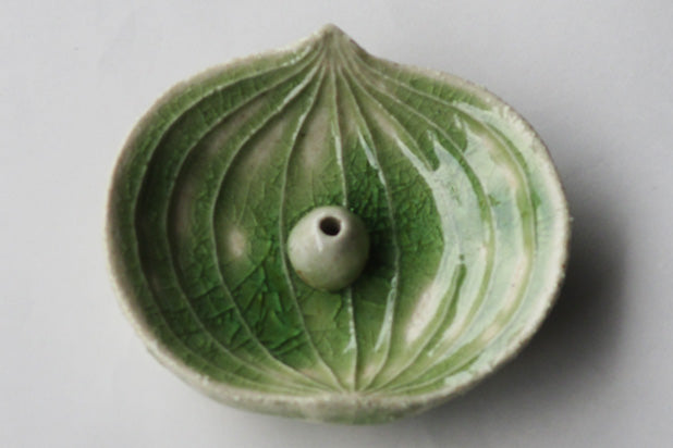 Baikundo Awaji Island Onion Incense Plate (786)