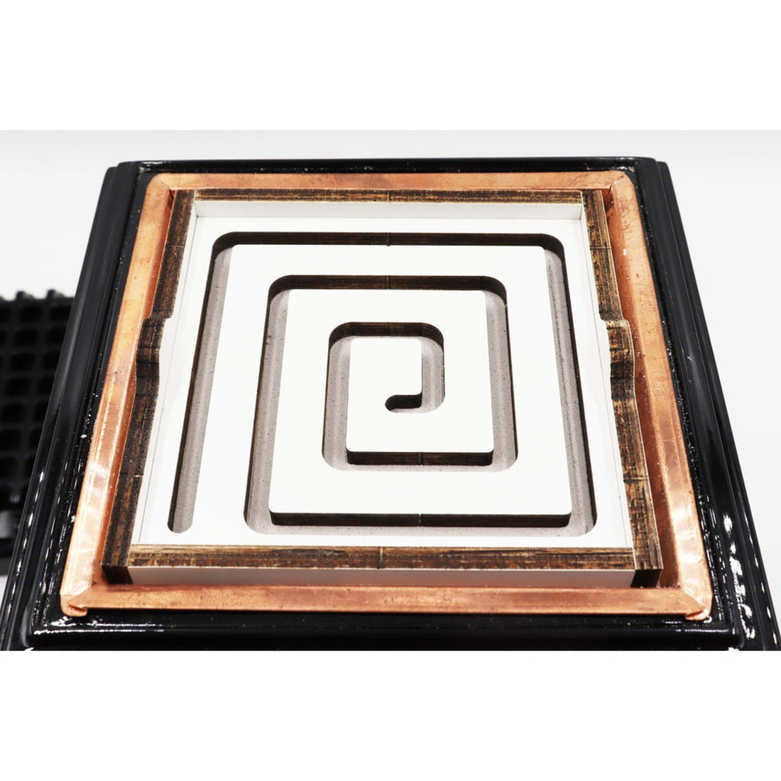 Osagawa Nisaburo Shoten Jokoban Incense Trail Stencil Set Spiral Pattern