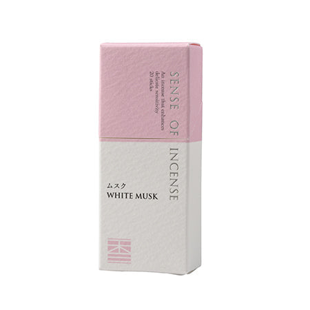 Kousaido SENSE OF INCENSE White Musk 20 sticks (SOI-03)