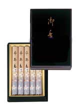 Kunmeido Heian-ko Incense Book-Style Box, 5 Bundles (0382)