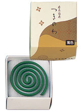 Kunmeido Tsukinowa Uguisu Incense Coils 8 Pieces (0850)