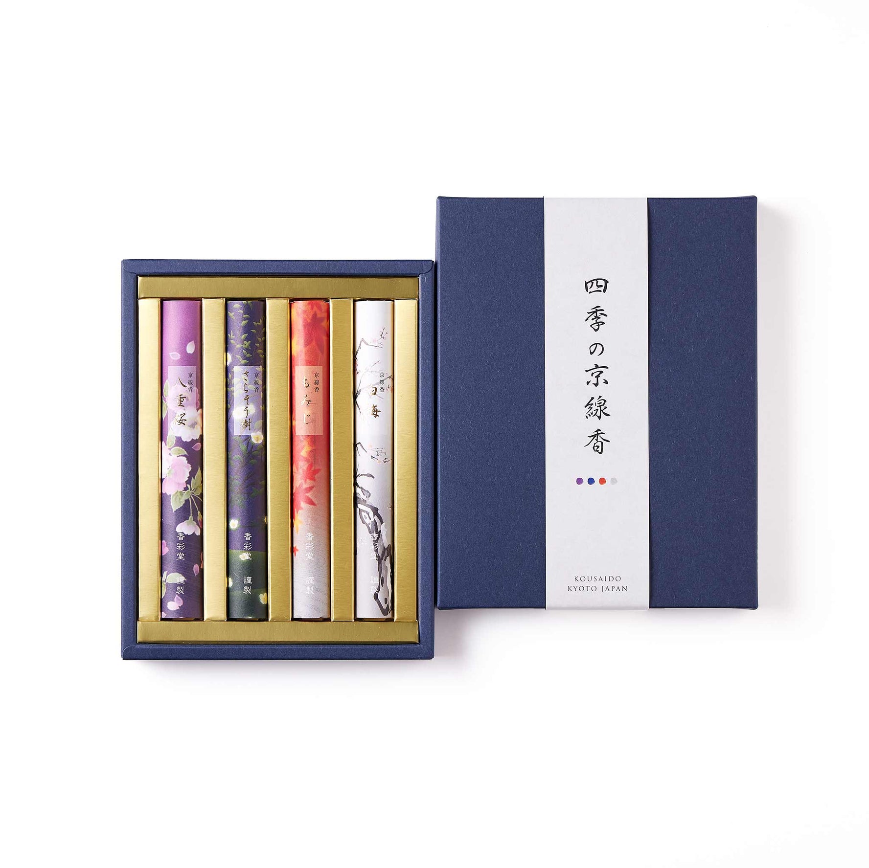 Kousaido Four Seasons Gift Set 4 Types 1 bundle each (KYO-43)