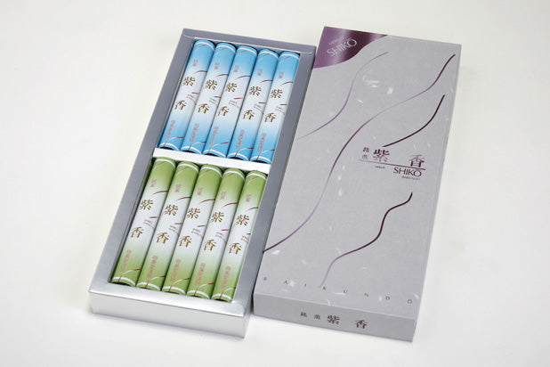 Baikundo Shiko Incense (Two-Tier Box, 10 bundles) (151)