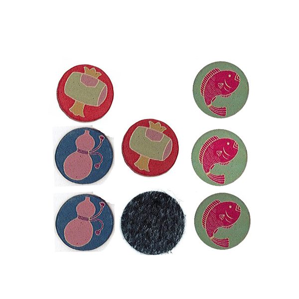 Kunjudo Printed Inko "Takara-zukushi" 7 pieces (1034)