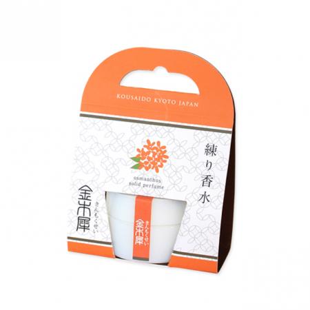 Kousaido Floral Solid Perfume - Osmanthus 8g (LPB-06)