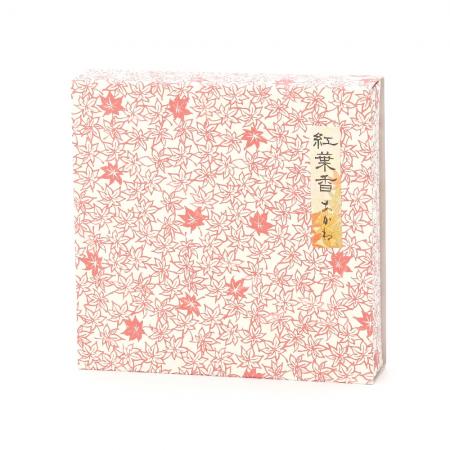 Kousaido Momijiko Akane 10 cones with Incense Plate (MOC-07)