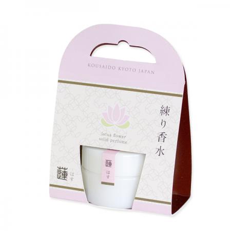 Kousaido Floral Solid Perfume - Lotus 8g (LPB-02)