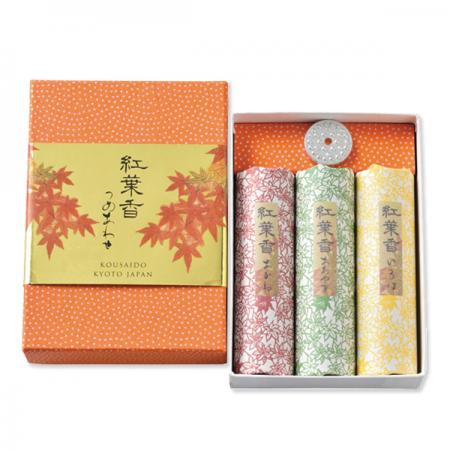 Kousaido Momijiko Assortment 3 types 15 sticks each (TSU-07)