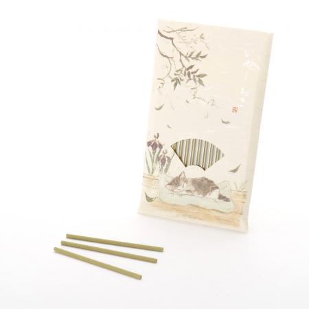 Kousaido Iyashi Neko (Gentle Cat Moments) Scent of Early Summer 15 sticks (NES-02)
