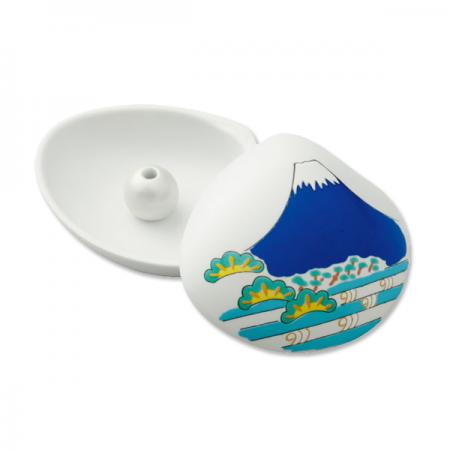 Kousaido Shell-Inspired Incense Holder Mt. Fuji (KAI-09)