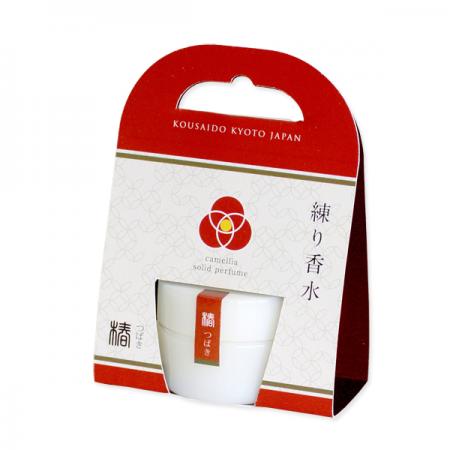 Kousaido Floral Solid Perfume - Camellia 8g (LPB-05)