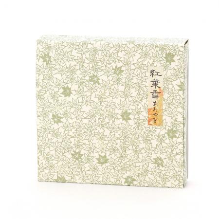 Kousaido Momijiko Aoyagi 10 cones with Incense Plate (MOC-08)