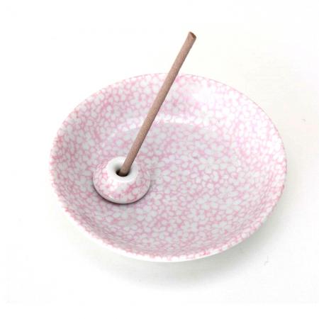 Kousaido Sakura-Inspired Incense Holder Pink (SDK-04)
