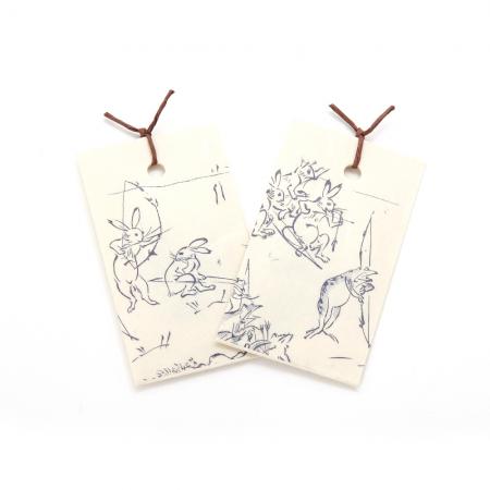 Kousaido Choju-Giga Scented Sachet Yumiya 2 pieces (TJG-11)