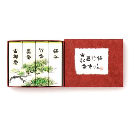 Kousaido Incense Assortment 4 types 15 sticks each (KGF-05)