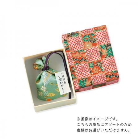 Kousaido Sachet Kinran (Medium) Yoikagari in Yuzen Paper Box (NIP-13)