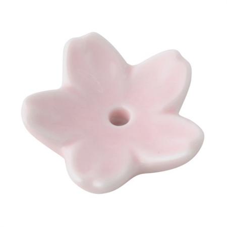 Kousaido Shell-Inspired Incense Holder Cherry Blossom (White) (KAI-02)