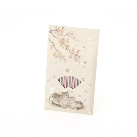 Kousaido Iyashi Neko (Gentle Cat Moments) Scent of Cherry Blossoms 15 sticks (NES-01)