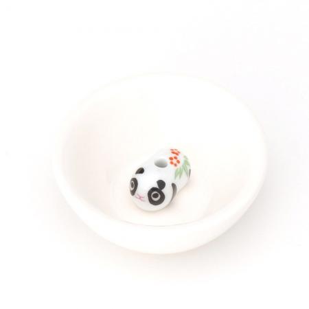 Kousaido Animal Mini Incense Holder with Plate Panda (PUT-08)