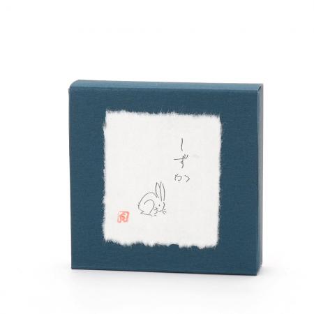 Kousaido Usagi (Rabbit) Shizuka 10 cones with Incense Plate (USG-14)