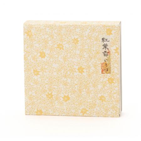 Kousaido Momijiko Iroha 10 cones with Incense Plate (MOC-09)