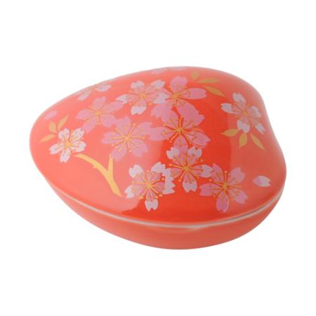 Kousaido Shell-Inspired Incense Holder Cherry Blossom (Red) (KAI-01)