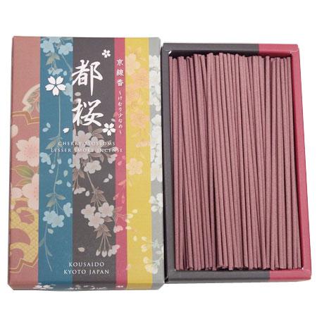 Kousaido Kyoto Incense Miyako Sakura (Kyoto Cherry Blossom) Low Smoke 70g (KYO-37)